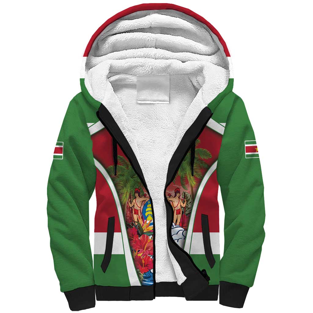 Suriname Ketikoti Sherpa Hoodie Happy Emancipation Day - Wonder Print Shop
