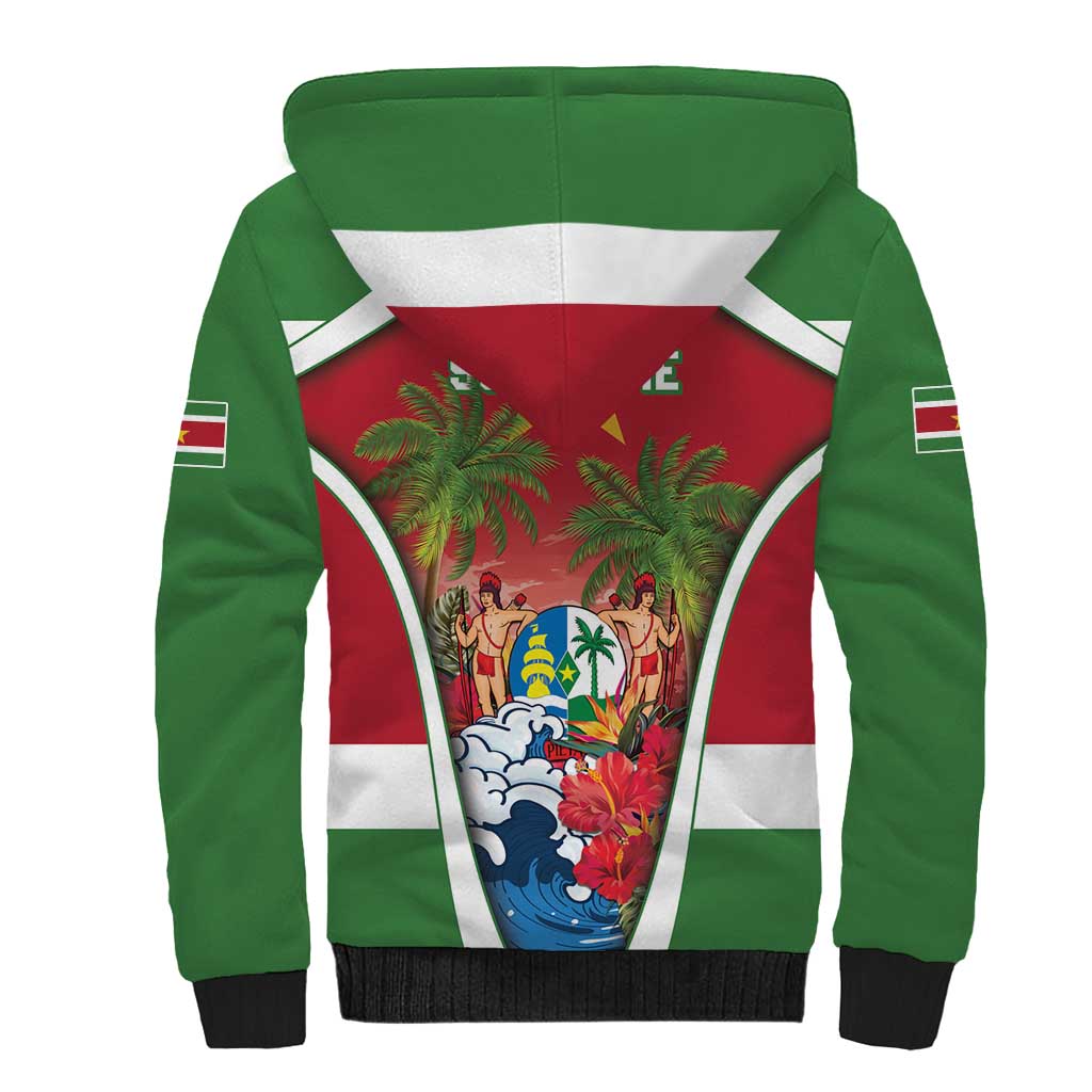 Suriname Ketikoti Sherpa Hoodie Happy Emancipation Day - Wonder Print Shop