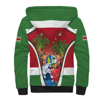 Suriname Ketikoti Sherpa Hoodie Happy Emancipation Day - Wonder Print Shop