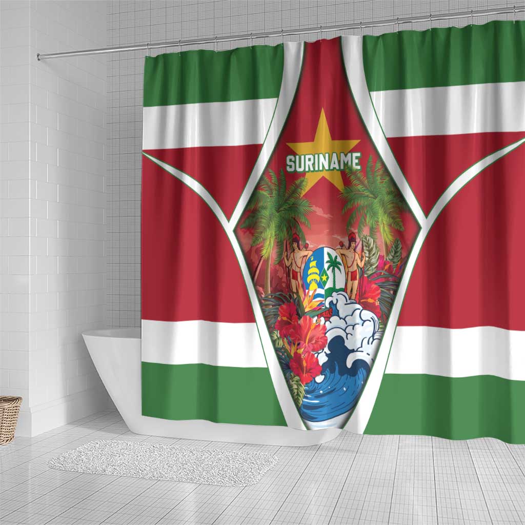 Suriname Ketikoti Shower Curtain Happy Emancipation Day - Wonder Print Shop