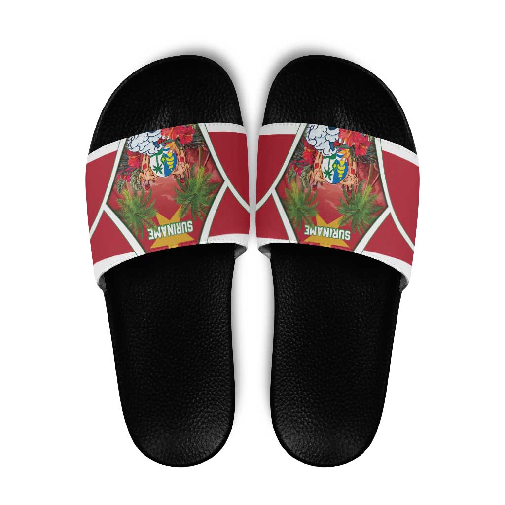 Suriname Ketikoti Slide Sandals Happy Emancipation Day - Wonder Print Shop