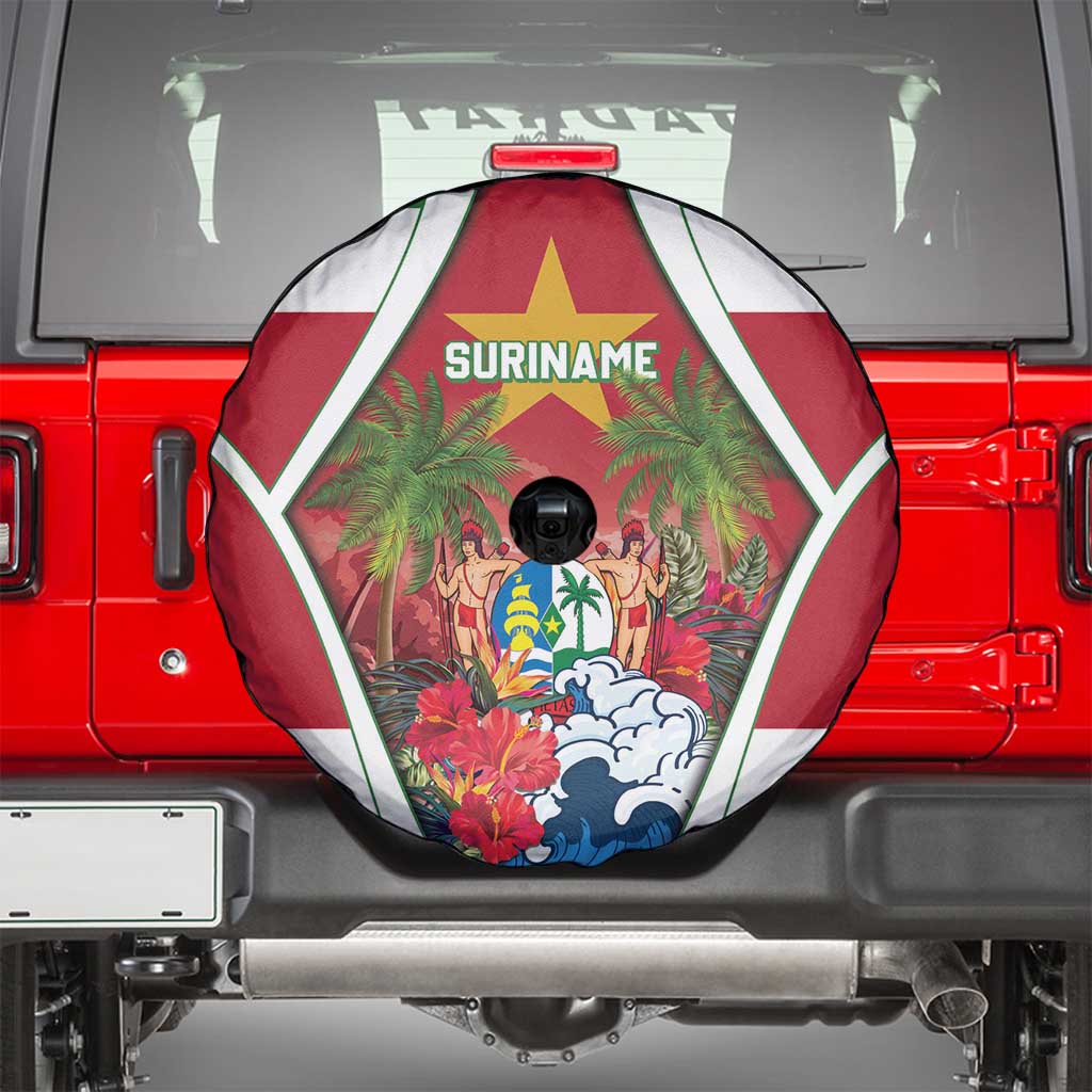 Suriname Ketikoti Spare Tire Cover Happy Emancipation Day - Wonder Print Shop