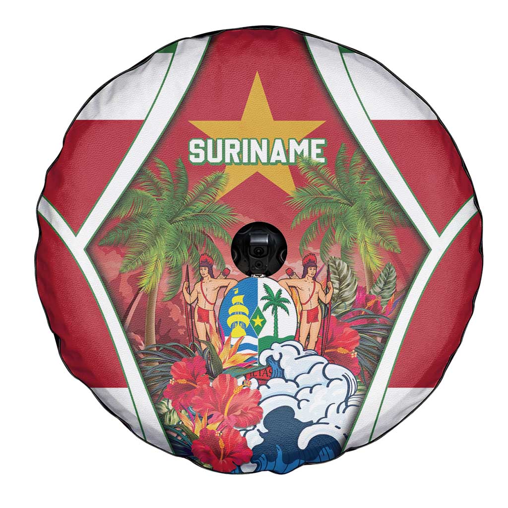 Suriname Ketikoti Spare Tire Cover Happy Emancipation Day - Wonder Print Shop