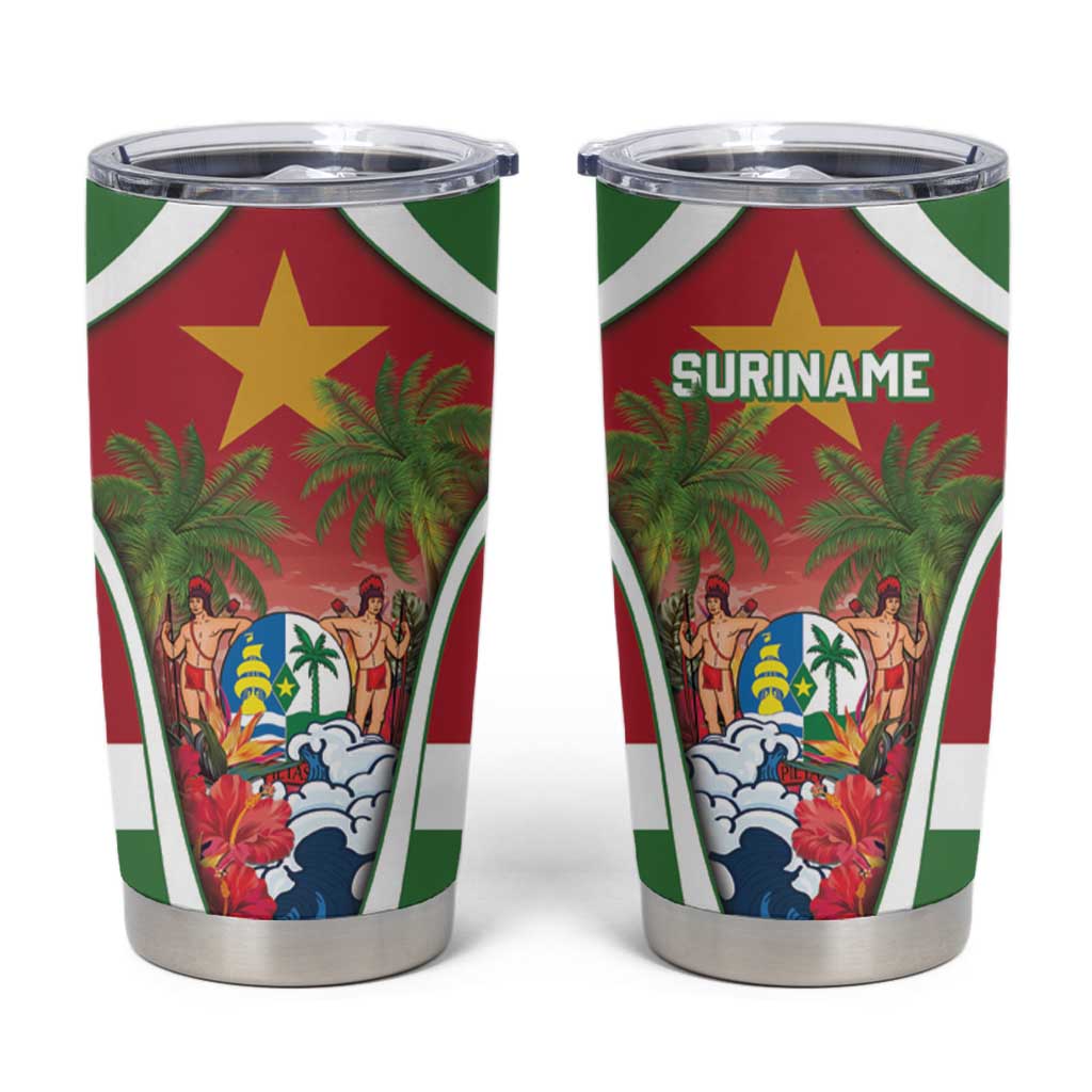Suriname Ketikoti Tumbler Cup Happy Emancipation Day - Wonder Print Shop