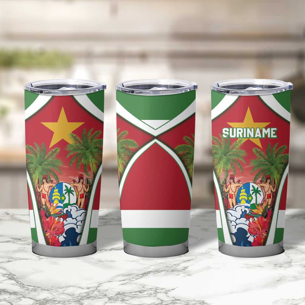 Suriname Ketikoti Tumbler Cup Happy Emancipation Day - Wonder Print Shop
