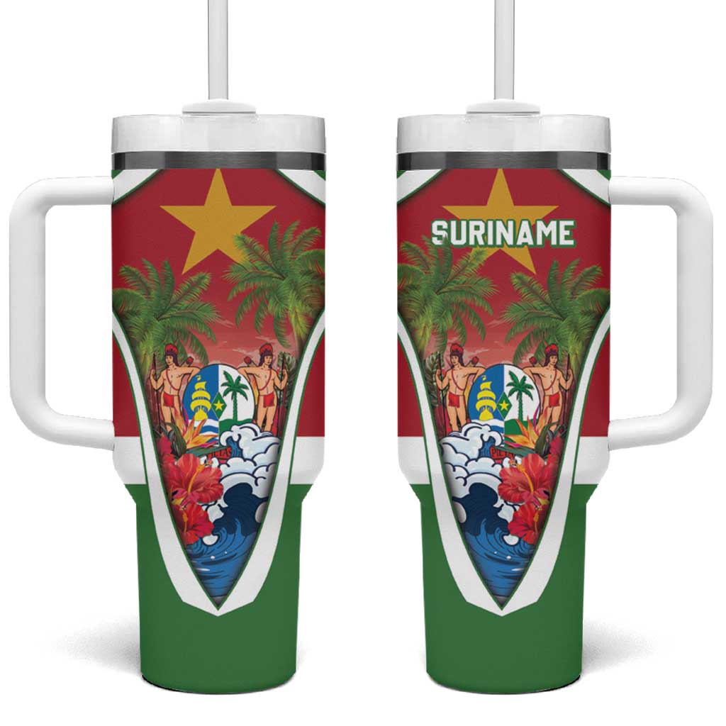 Suriname Ketikoti Tumbler With Handle Happy Emancipation Day - Wonder Print Shop