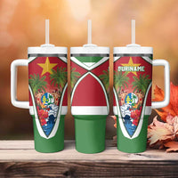 Suriname Ketikoti Tumbler With Handle Happy Emancipation Day - Wonder Print Shop