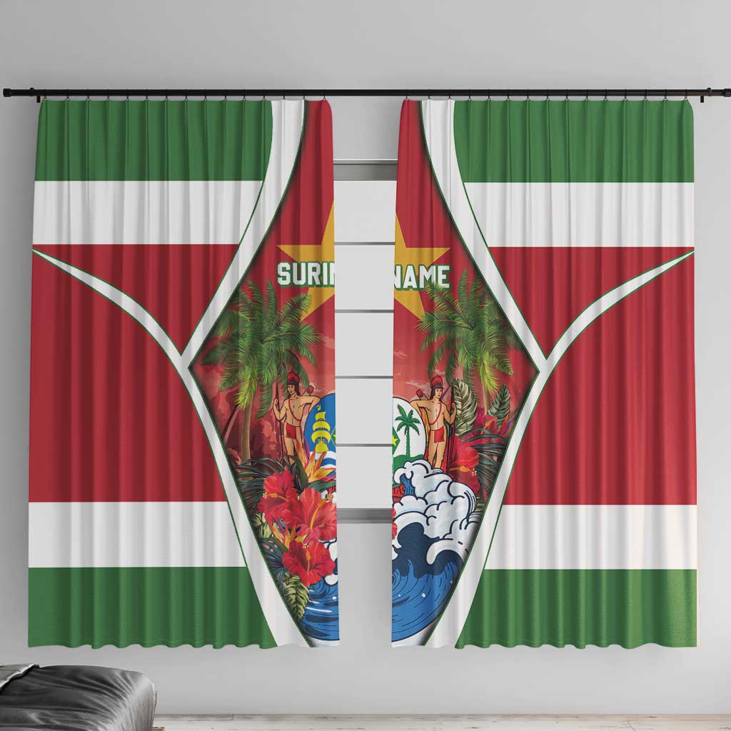 Suriname Ketikoti Window Curtain Happy Emancipation Day - Wonder Print Shop