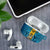 Bahamas Emancipation Day AirPods Case Blue Marlin With Coat Of Arms - Wonder Print Shop