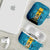 Bahamas Emancipation Day AirPods Case Blue Marlin With Coat Of Arms - Wonder Print Shop