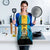 Bahamas Emancipation Day Apron Blue Marlin With Coat Of Arms - Wonder Print Shop