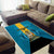 Bahamas Emancipation Day Area Rug Blue Marlin With Coat Of Arms - Wonder Print Shop