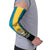 Personalized Bahamas Emancipation Day Arm Sleeves Blue Marlin With Coat Of Arms - Wonder Print Shop