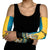 Personalized Bahamas Emancipation Day Arm Sleeves Blue Marlin With Coat Of Arms - Wonder Print Shop