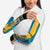 Personalized Bahamas Emancipation Day Arm Sleeves Blue Marlin With Coat Of Arms - Wonder Print Shop
