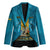 Personalized Bahamas Emancipation Day Blazer Blue Marlin With Coat Of Arms - Wonder Print Shop