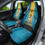 Bahamas Emancipation Day Car Seat Cover Blue Marlin With Coat Of Arms - Wonder Print Shop
