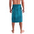 Personalized Bahamas Emancipation Day Lavalava Blue Marlin With Coat Of Arms - Wonder Print Shop