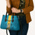Bahamas Emancipation Day Leather Bag Blue Marlin With Coat Of Arms - Wonder Print Shop