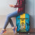 Bahamas Emancipation Day Luggage Cover Blue Marlin With Coat Of Arms - Wonder Print Shop