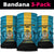 Bahamas Emancipation Day Neck Gaiter Blue Marlin With Coat Of Arms - Wonder Print Shop