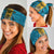 Bahamas Emancipation Day Neck Gaiter Blue Marlin With Coat Of Arms - Wonder Print Shop