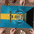 Bahamas Emancipation Day Puzzle Blue Marlin With Coat Of Arms - Wonder Print Shop