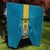 Bahamas Emancipation Day Quilt Blue Marlin With Coat Of Arms - Wonder Print Shop