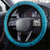 Bahamas Emancipation Day Steering Wheel Cover Blue Marlin With Coat Of Arms - Wonder Print Shop
