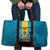 Bahamas Emancipation Day Travel Bag Blue Marlin With Coat Of Arms - Wonder Print Shop