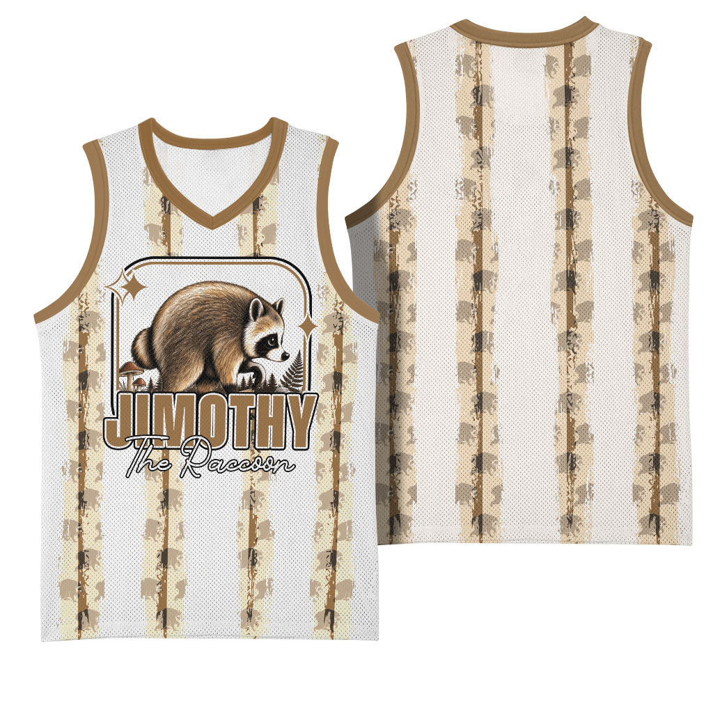 Jimothy The Raccoon Basketball Jersey Seattle Trash Panda Lover
