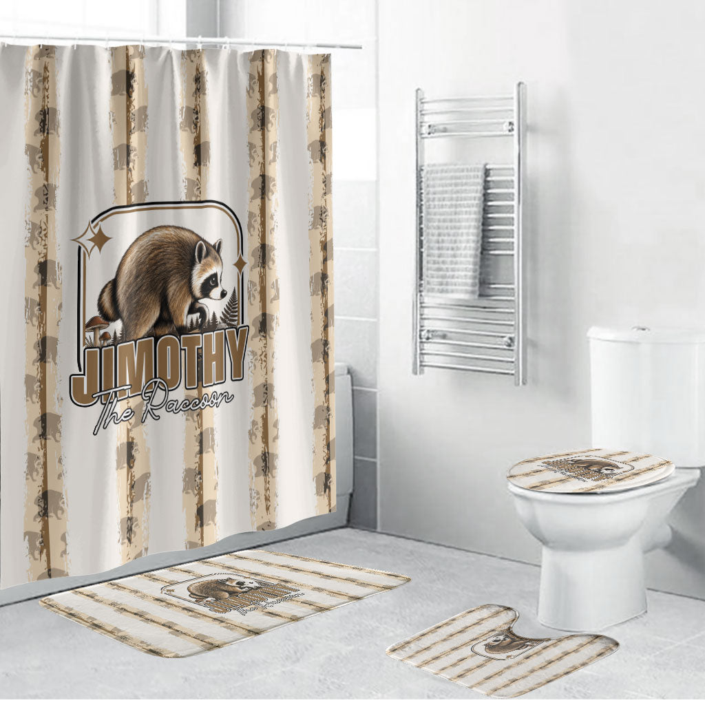 Jimothy The Raccoon Bathroom Set Seattle Trash Panda Lover