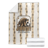Jimothy The Raccoon Blanket Seattle Trash Panda Lover