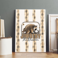 Jimothy The Raccoon Canvas Wall Art Seattle Trash Panda Lover