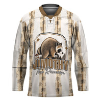 Jimothy The Raccoon Hockey Jersey Seattle Trash Panda Lover