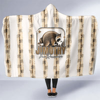 Jimothy The Raccoon Hooded Blanket Seattle Trash Panda Lover