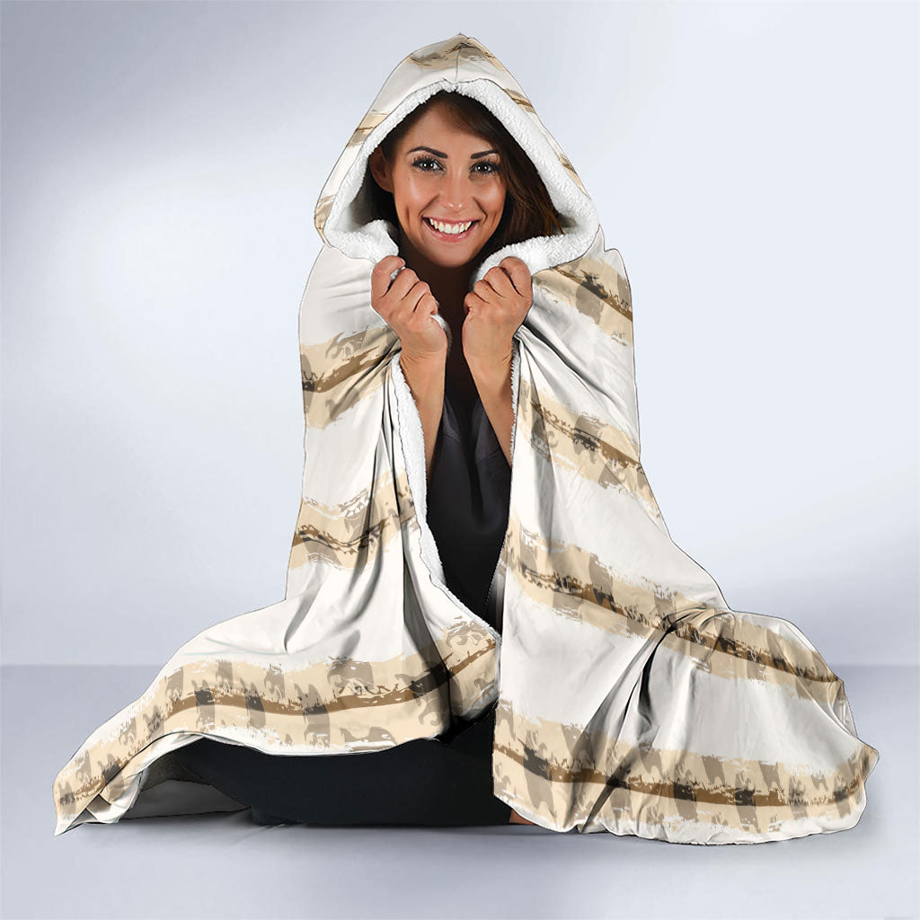 Jimothy The Raccoon Hooded Blanket Seattle Trash Panda Lover