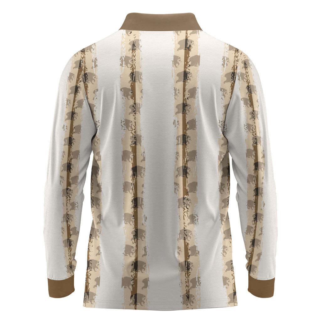 Jimothy The Raccoon Long Sleeve Polo Shirt Seattle Trash Panda Lover