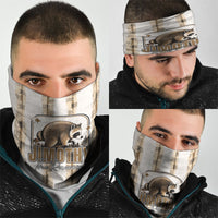 Jimothy The Raccoon Neck Gaiter Seattle Trash Panda Lover