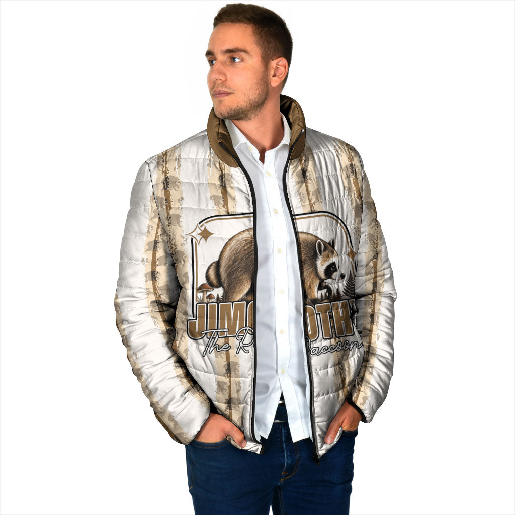 Jimothy The Raccoon Padded Jacket Seattle Trash Panda Lover