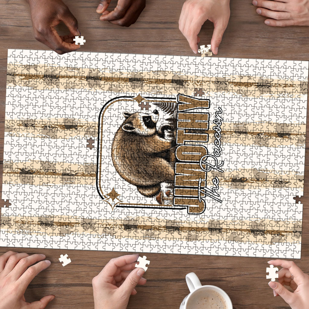 Jimothy The Raccoon Puzzle Seattle Trash Panda Lover