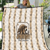 Jimothy The Raccoon Quilt Seattle Trash Panda Lover