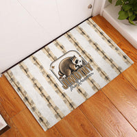 Jimothy The Raccoon Rubber Doormat Seattle Trash Panda Lover