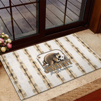 Jimothy The Raccoon Rubber Doormat Seattle Trash Panda Lover