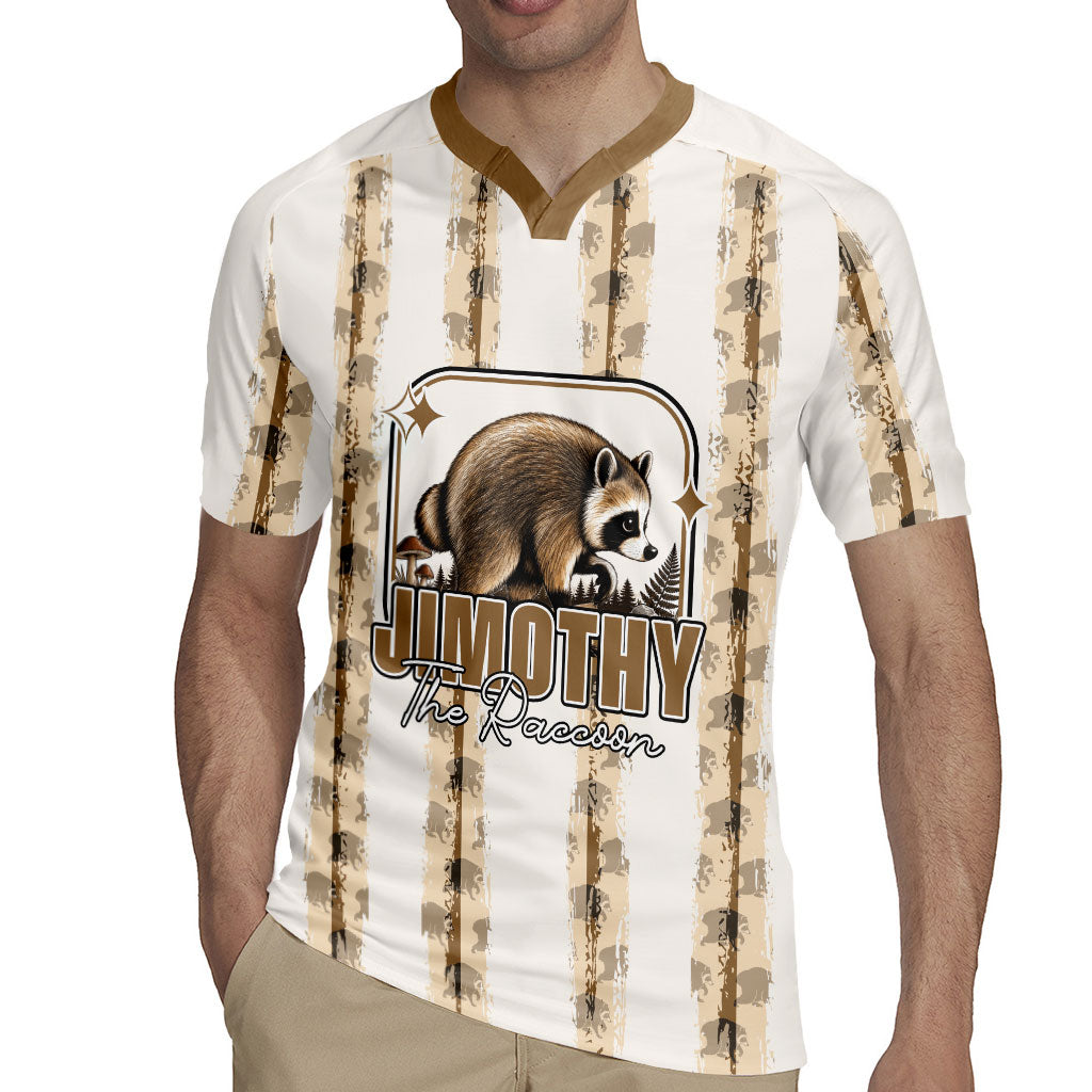 Jimothy The Raccoon Rugby Jersey Seattle Trash Panda Lover