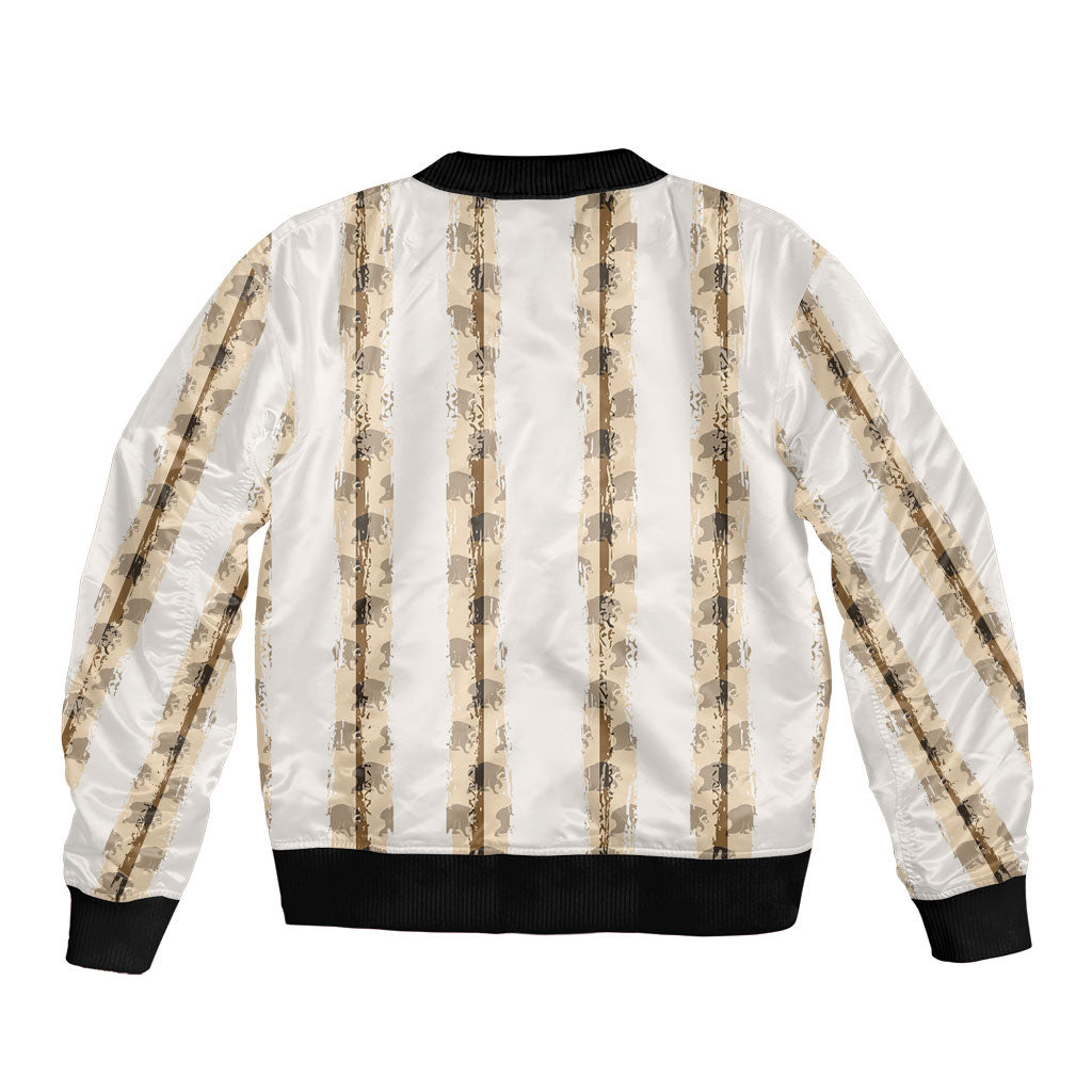 Jimothy The Raccoon Sleeve Zip Bomber Jacket Seattle Trash Panda Lover