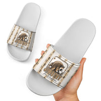 Jimothy The Raccoon Slide Sandals Seattle Trash Panda Lover