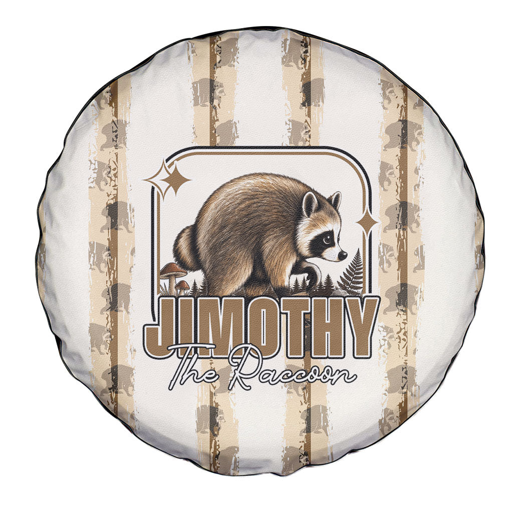 Jimothy The Raccoon Spare Tire Cover Seattle Trash Panda Lover
