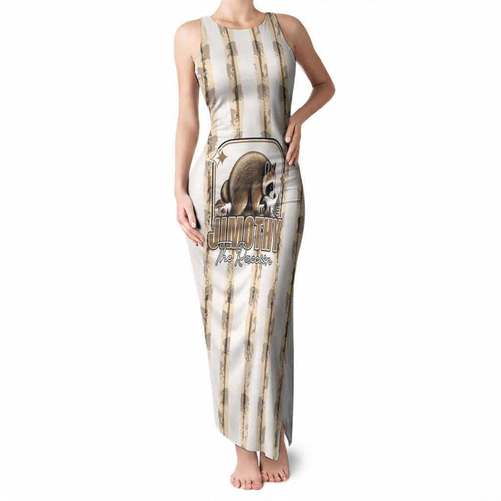 Jimothy The Raccoon Tank Maxi Dress Seattle Trash Panda Lover