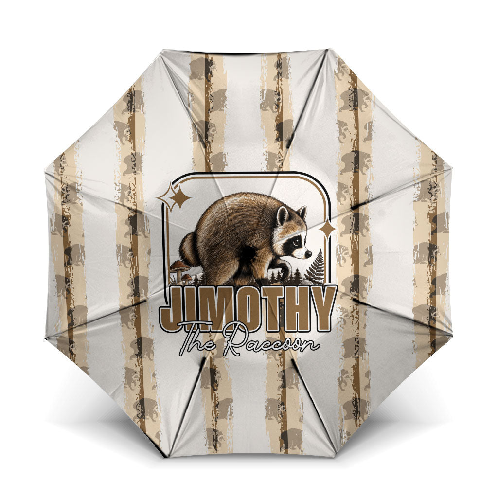 Jimothy The Raccoon Umbrella Seattle Trash Panda Lover